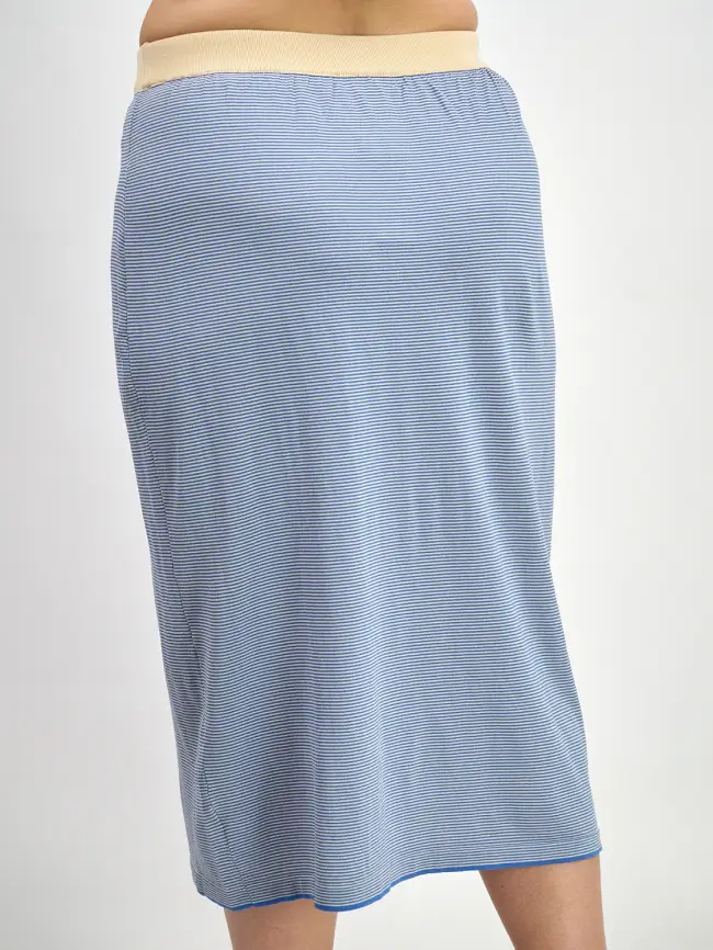 Юбка в полоску ЭттоПлюс 25416 Размер 54-58 фото 18