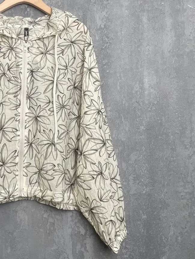 Ветровка-пыльник на молнии 9182 Размер 50-58 фото 20