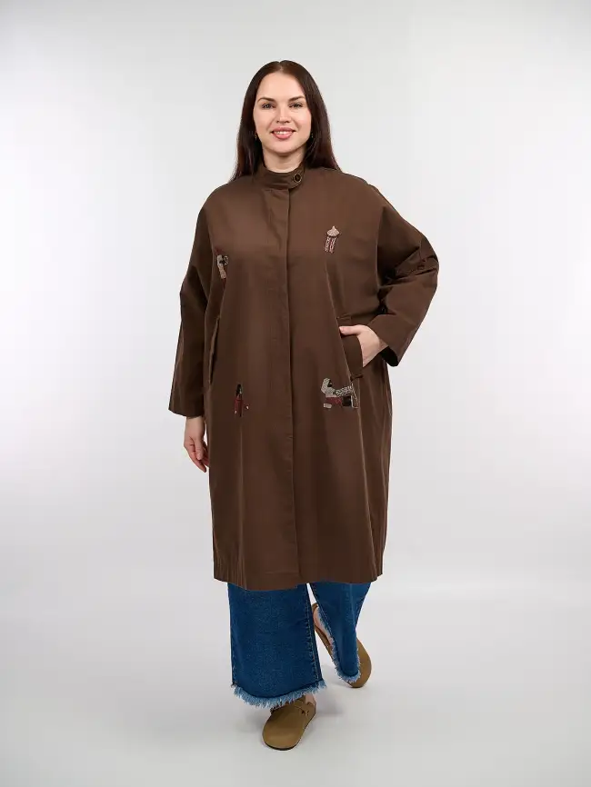 Плащ 3501 Размер 50-58 фото 1