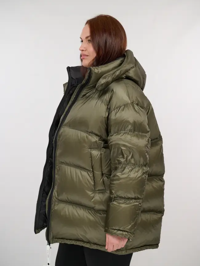 Пуховик зимний 9903 удлиненный Размер 50-60 фото 71