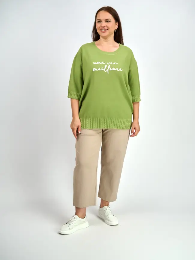 Джемпер облегченный ЭттоПлюс 25414-1 Размер 54-60 фото 30