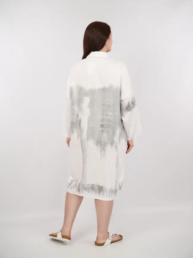 Платье рубашка ЭттоПлюс 22959 Размер 50-58 фото 16