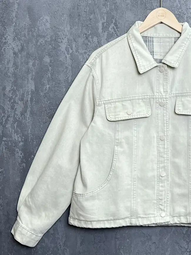 Куртка джинсовая 68213 Размер фото 5