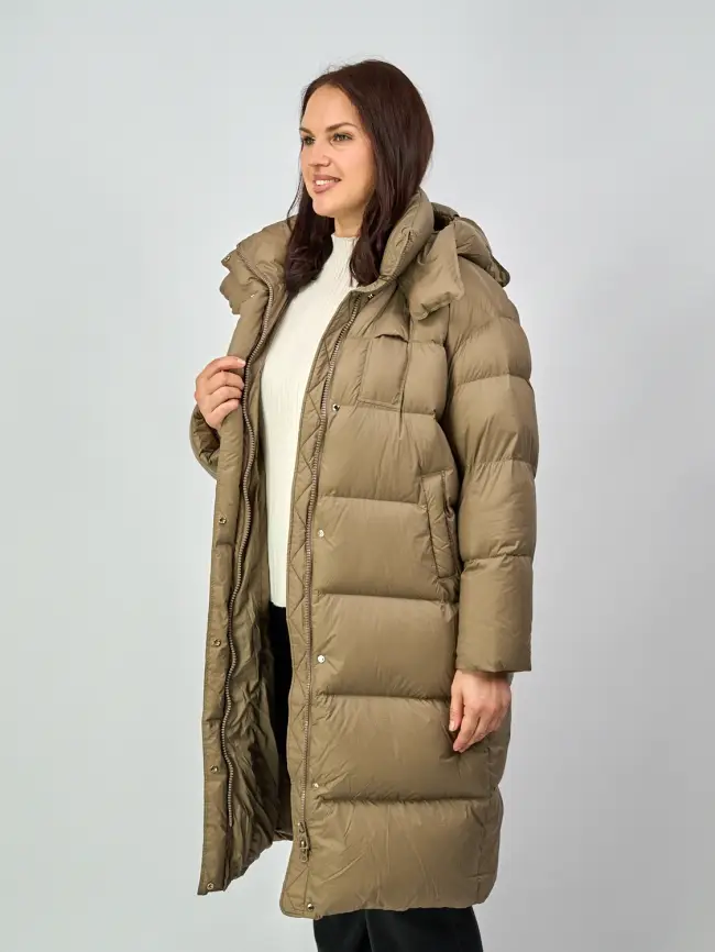 Пальто 3009 Размер 48-54 фото 17