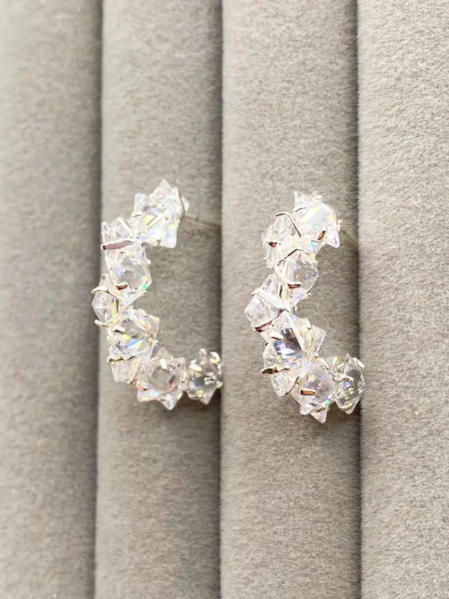 Серьги Льдинки Б0291 фото 1