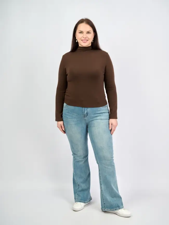 Лонгслив 25210 Размер 46-54 фото 3