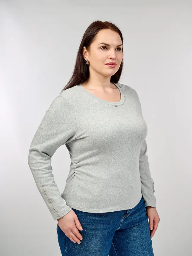 Лонгслив 1017 Размер 46-54 фото 14