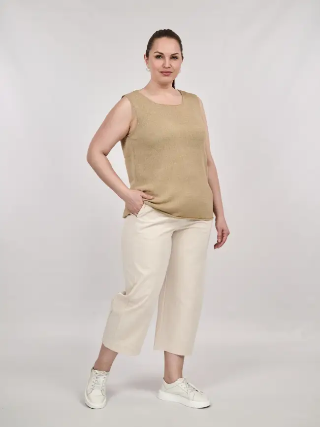 Брюки 7/8, арт. 91631 Размеры 48-56 фото 4