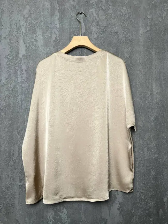 Блуза с v-вырезом ЭттоПлюс 1003 Размеры 50-58 фото 43