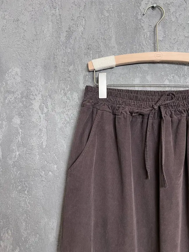 Палаццо вельвет 9925 Размер 48-54 фото 16