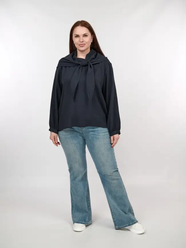 Блуза 1030 Размер 50-56 фото 3