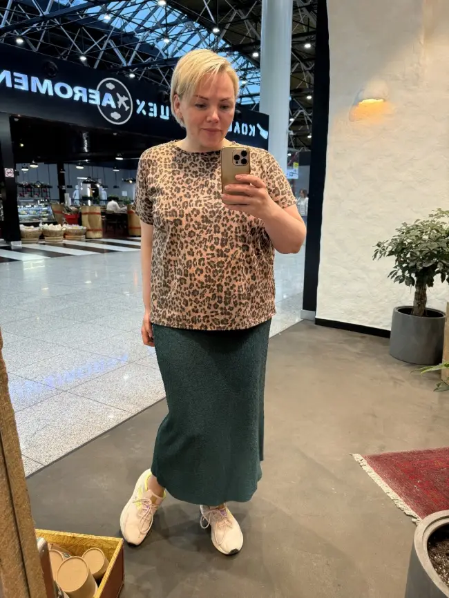 Футболка Леопард ЭттоПлюс 0019-2 Размер 50-58 фото 9