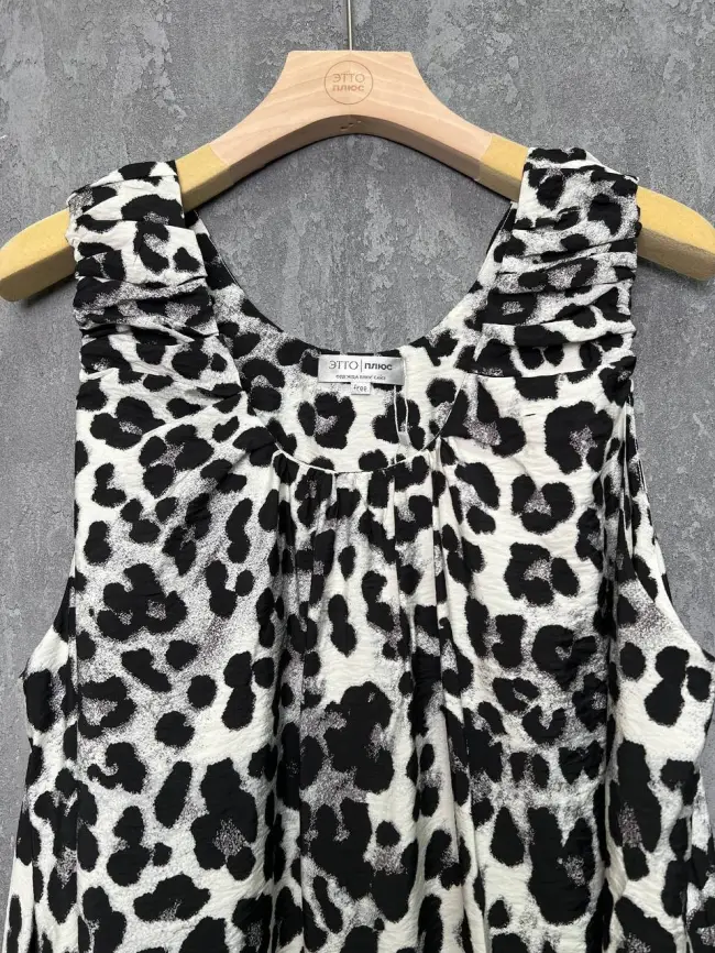 Сарафан ЭттоПлюс 34181-1 размер 52- 58 фото 9