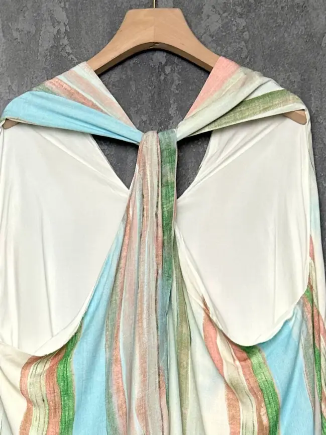 Сарафан в полоску Этто Плюс  0027-1 размер 52- 56 фото 27