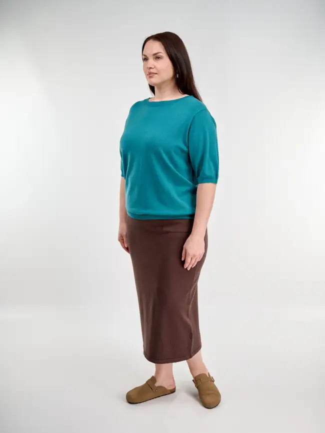 Джемпер 77643 ЭттоПлюс Размер 50-58 фото 52