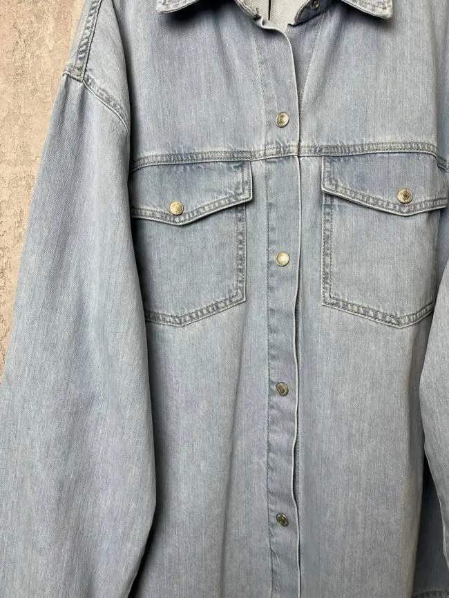 Джинсовая рубашка Витни G102 Размеры 50-58 фото 15