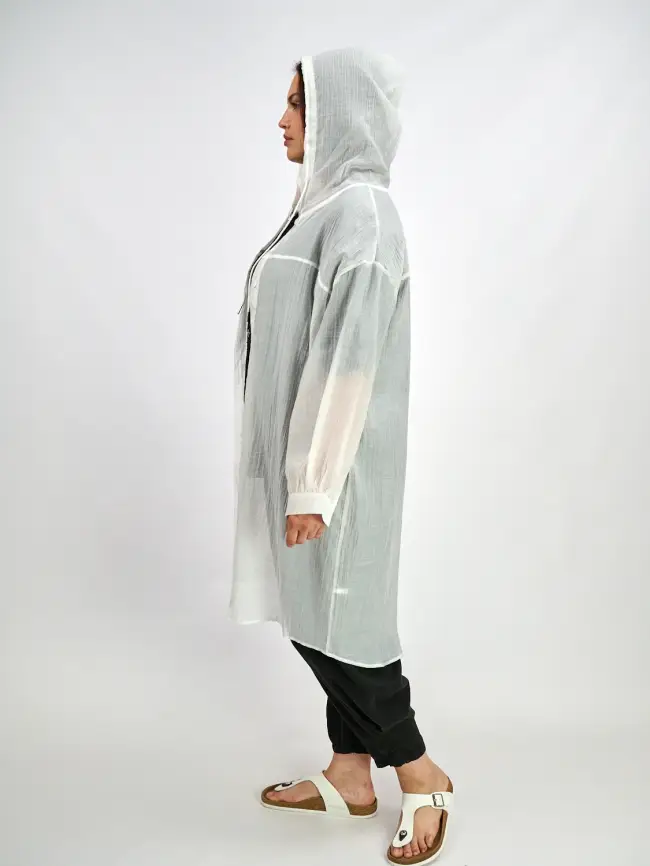 Пыльник рубашка удлиненный 9087 Размер 50-58 фото 41