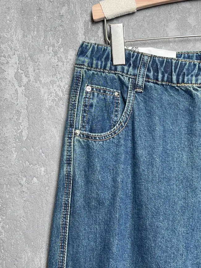 Джинсы палаццо 38785 Размеры 50-54 фото 18