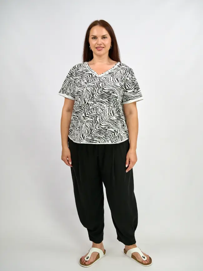 Футболка база ЭттоПлюс 007-1 Размер 50-58 фото 1