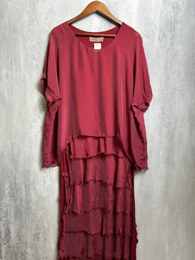 Платье шелк рваное 2388-06 фото 8