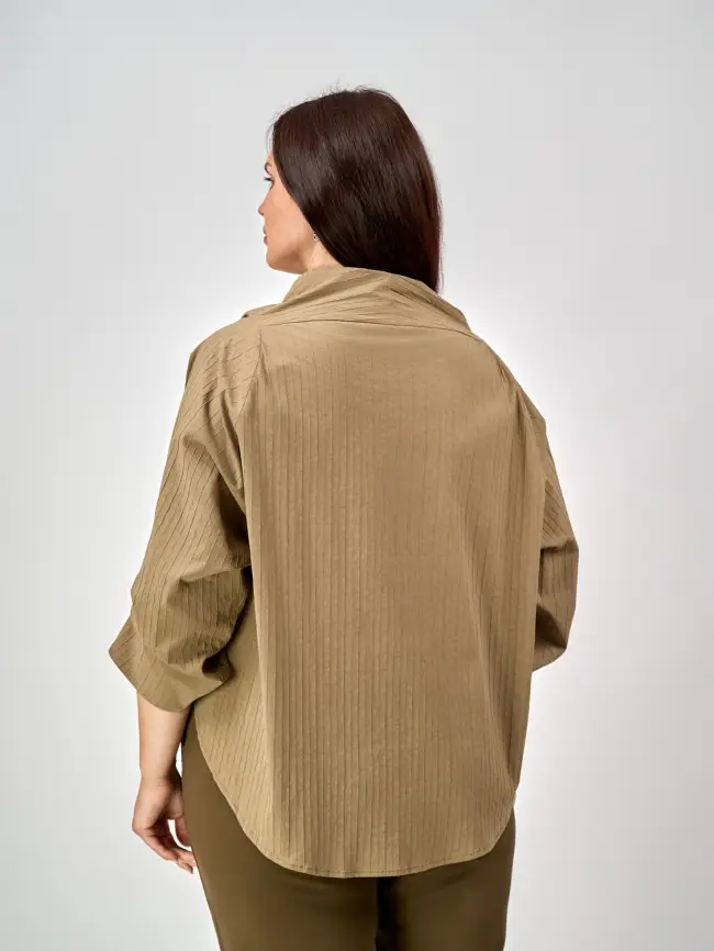 Блуза 33491 ЭттоПлюс Размер 50-58 фото 18