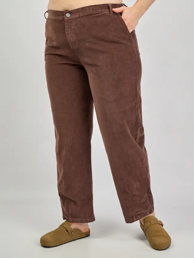 Брюки вельвет ЭттоПлюс 25271 Размеры 54-60 фото 73