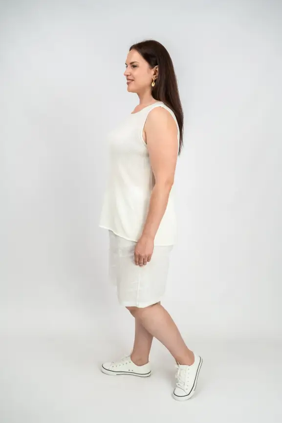 Топ трикотажный облегченный ЭттоПлюс 25108 Размер 50-60 фото 10