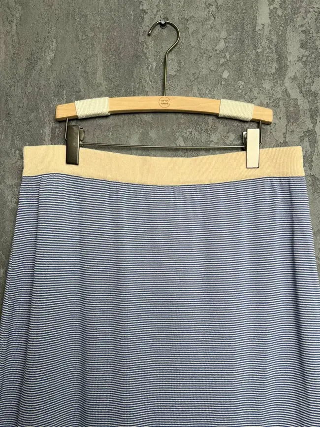 Юбка в полоску ЭттоПлюс 25416 Размер 54-58 фото 20