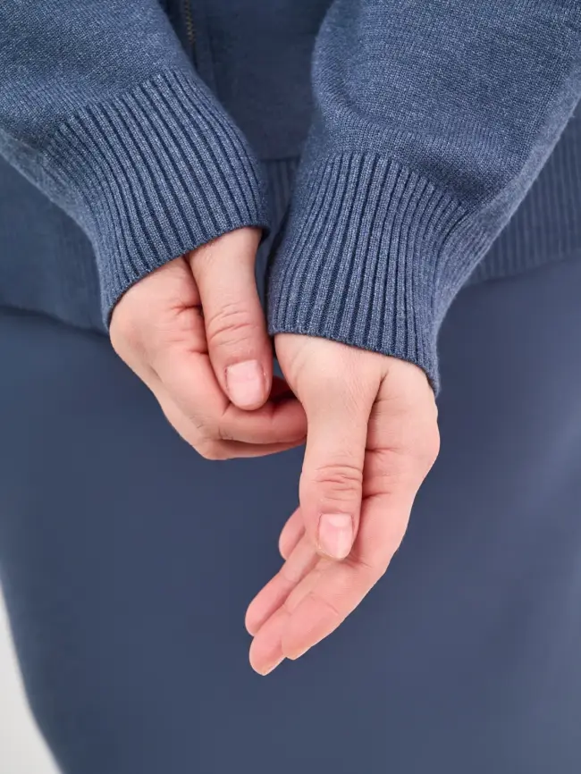 Кофта на молнии 25411 ЭттоПлюс Размер 50-58 фото 21