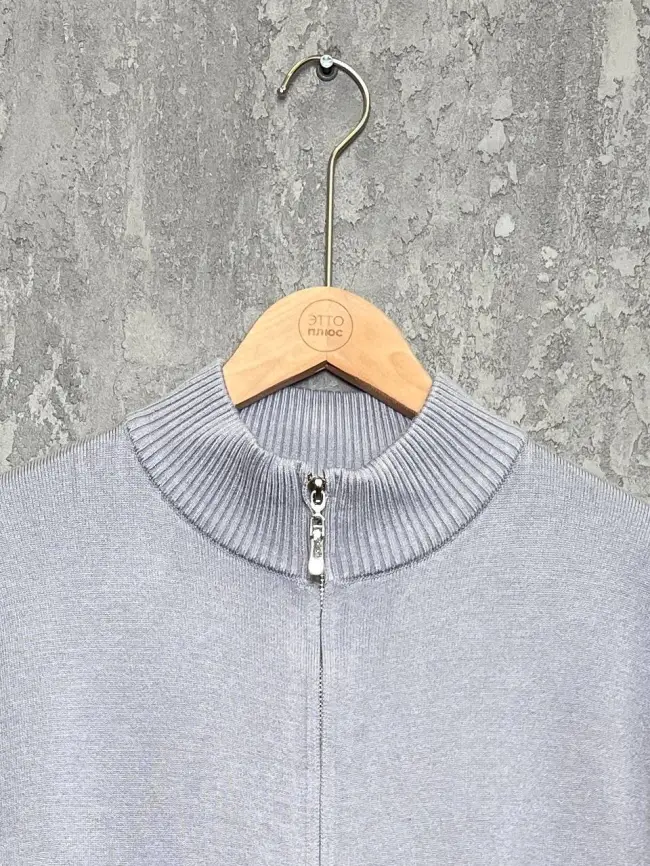 Кофта на молнии 25411 ЭттоПлюс Размер 50-58 фото 80