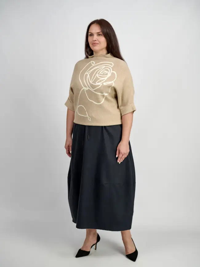 Юбка Колокол 9003 Размер 54-58 фото 8