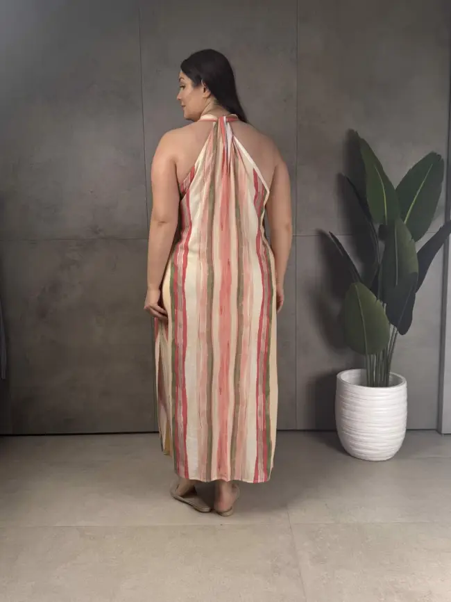 Сарафан в полоску Этто Плюс  0027-1 размер 52- 56 фото 18