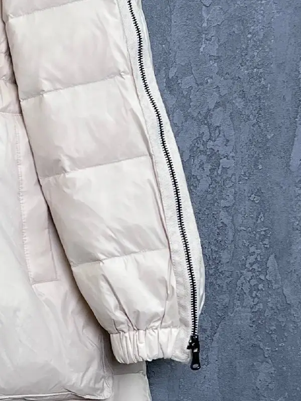 Пуховое пальто 23095 Размер 48-54 фото 30