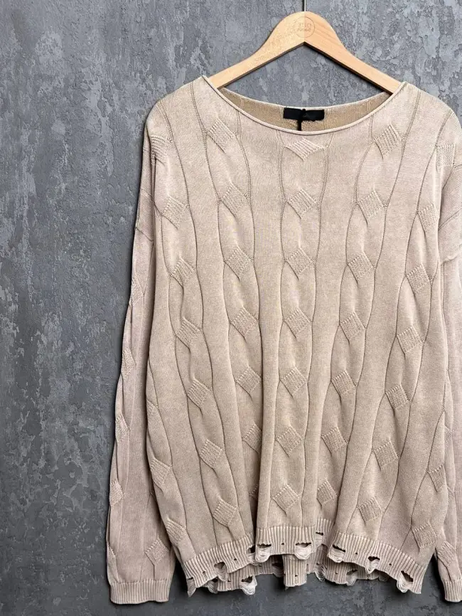 Джемпер Италия с круглым горлом 3388 Размер 50-58 фото 66