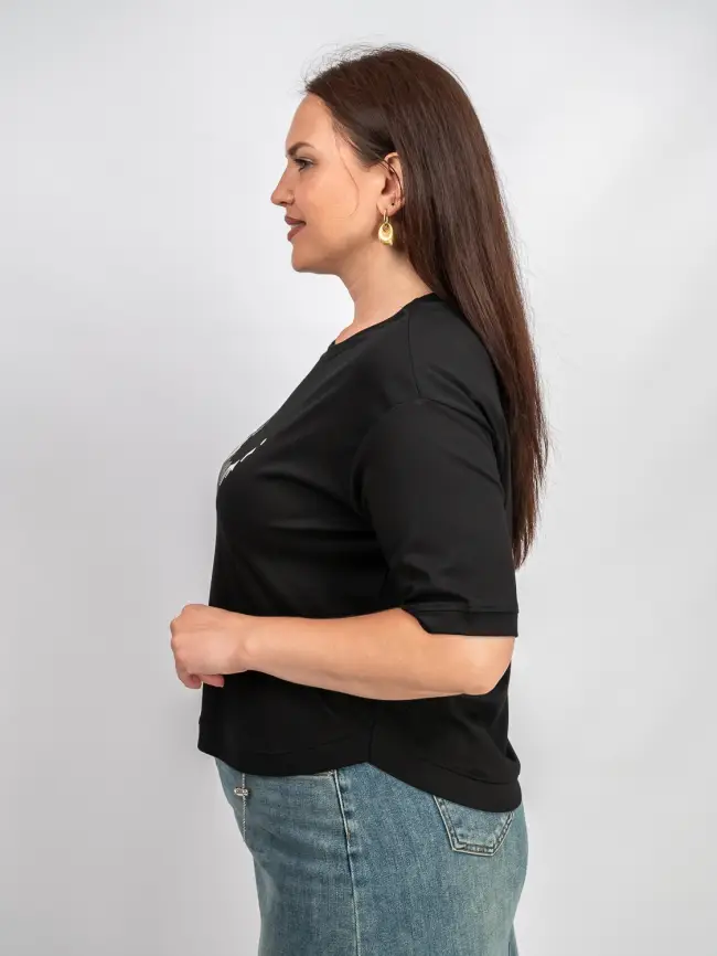 Футболка с принтом 95141 Размер 50-54 фото 40