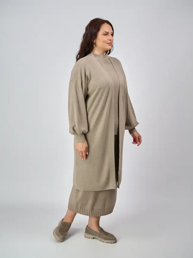 Кардиган ЭттоПлюс 1061 Размер 48-58 фото 49