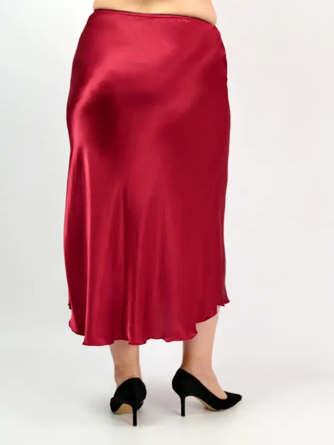 Юбка атлас 9298-1 Размер 48-56 фото 125