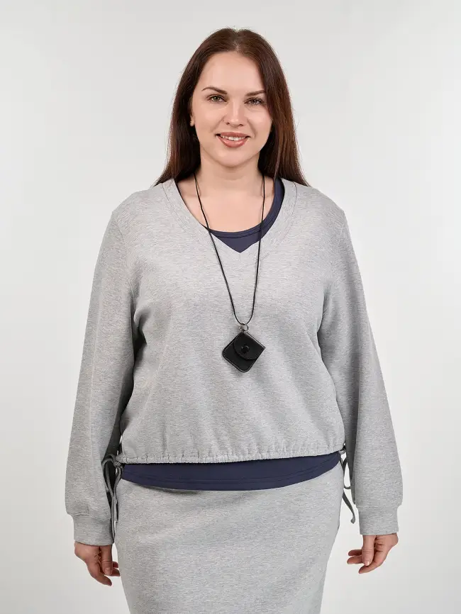 Костюм тройка 0093 Размеры 54-58 фото 6