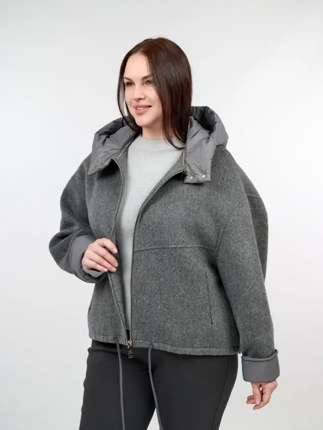 Куртка шерсть ЭттоПлюс 25530 Размер 48-58 фото 26