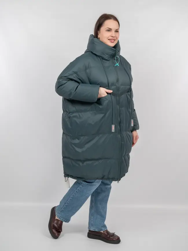 Пуховик 2510 Размер 50-56 фото 4