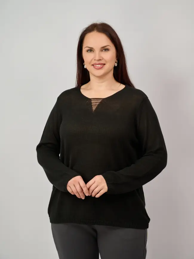 Джемпер 23168 Размер 50-58 фото 17