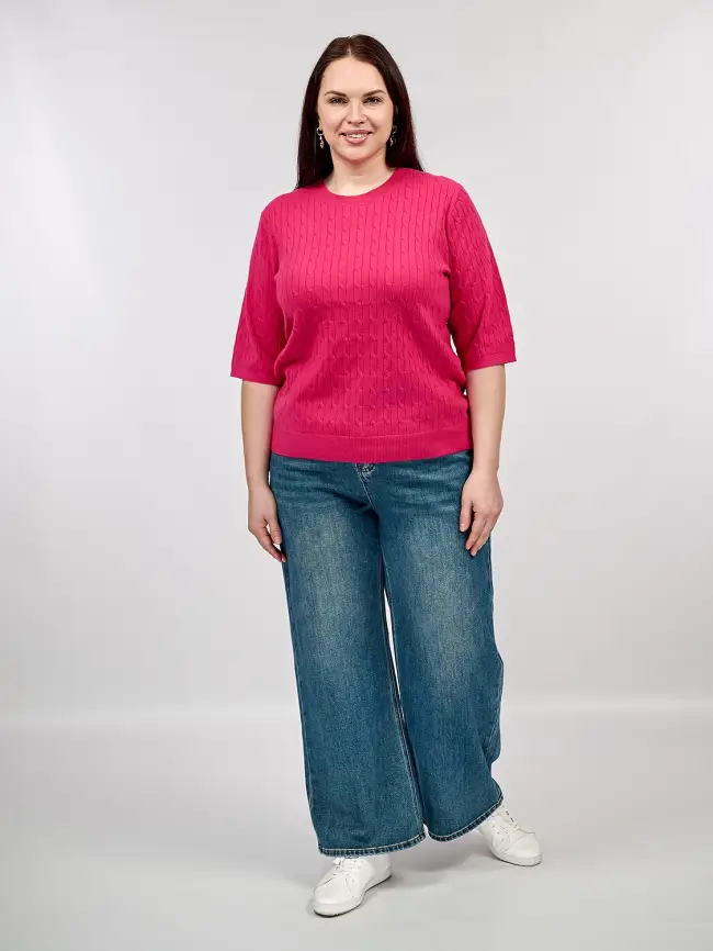 Джемпер 68525 ЭттоПлюс Размер 48-56 фото 14