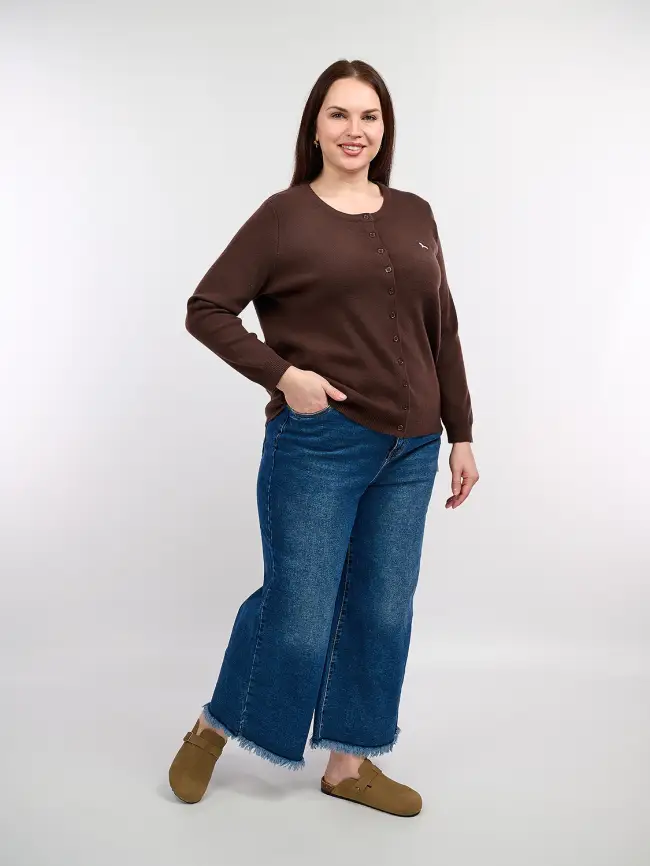 Джемпер 8253 Размер 50-58 фото 9