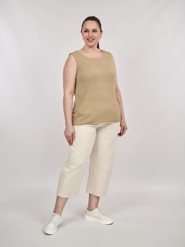 Топ трикотажный облегченный ЭттоПлюс 25108 Размер 50-60 фото 122