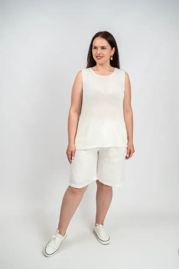 Топ трикотажный облегченный ЭттоПлюс 25108 Размер 50-60 фото 8