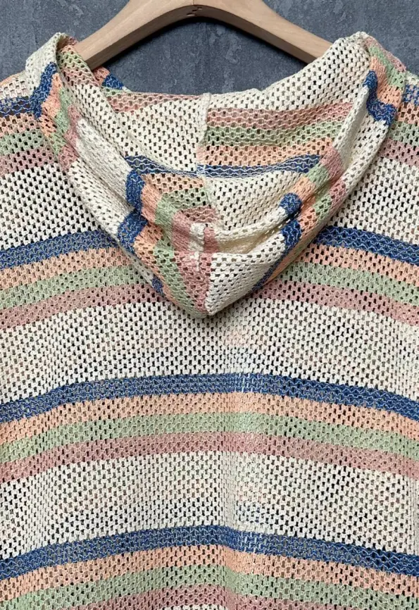 Толстовка сетка с капюшоном 87063 Размер 48-56 фото 18