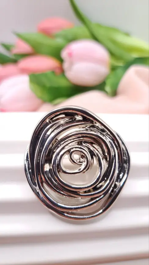 Брошь Роза Б0018 фото 2