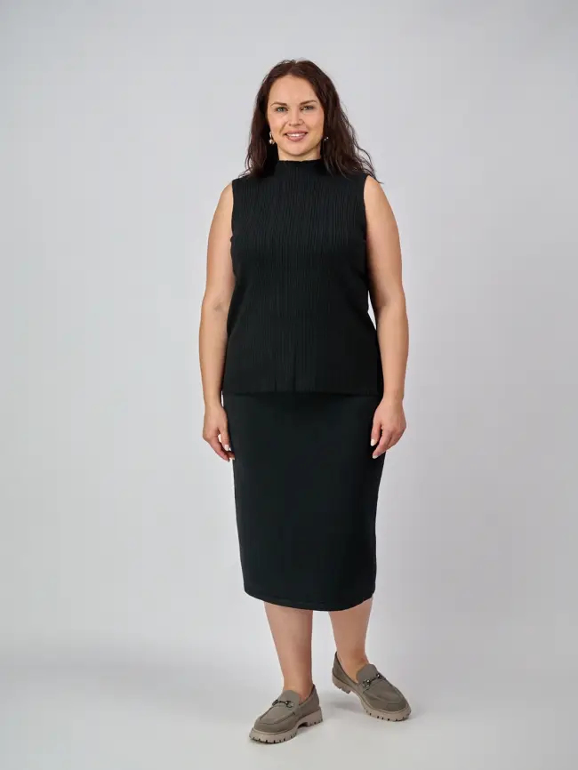 Юбка-карандаш ЭттоПлюс 272-1 Размер 54-58 фото 2