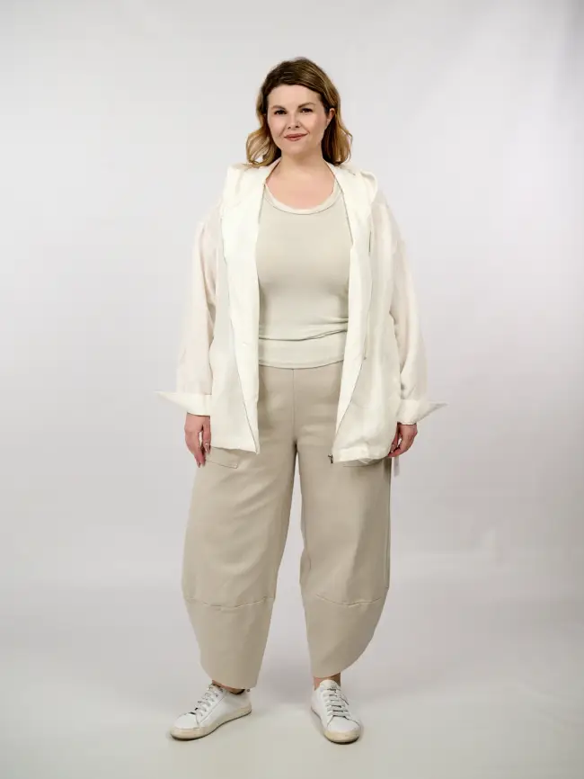 Ветровка лён 25013 фото 9