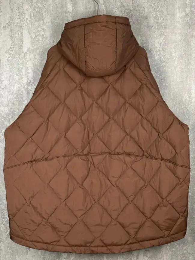 Стеганая куртка с капюшоном 8815 Размер 48-54 фото 14